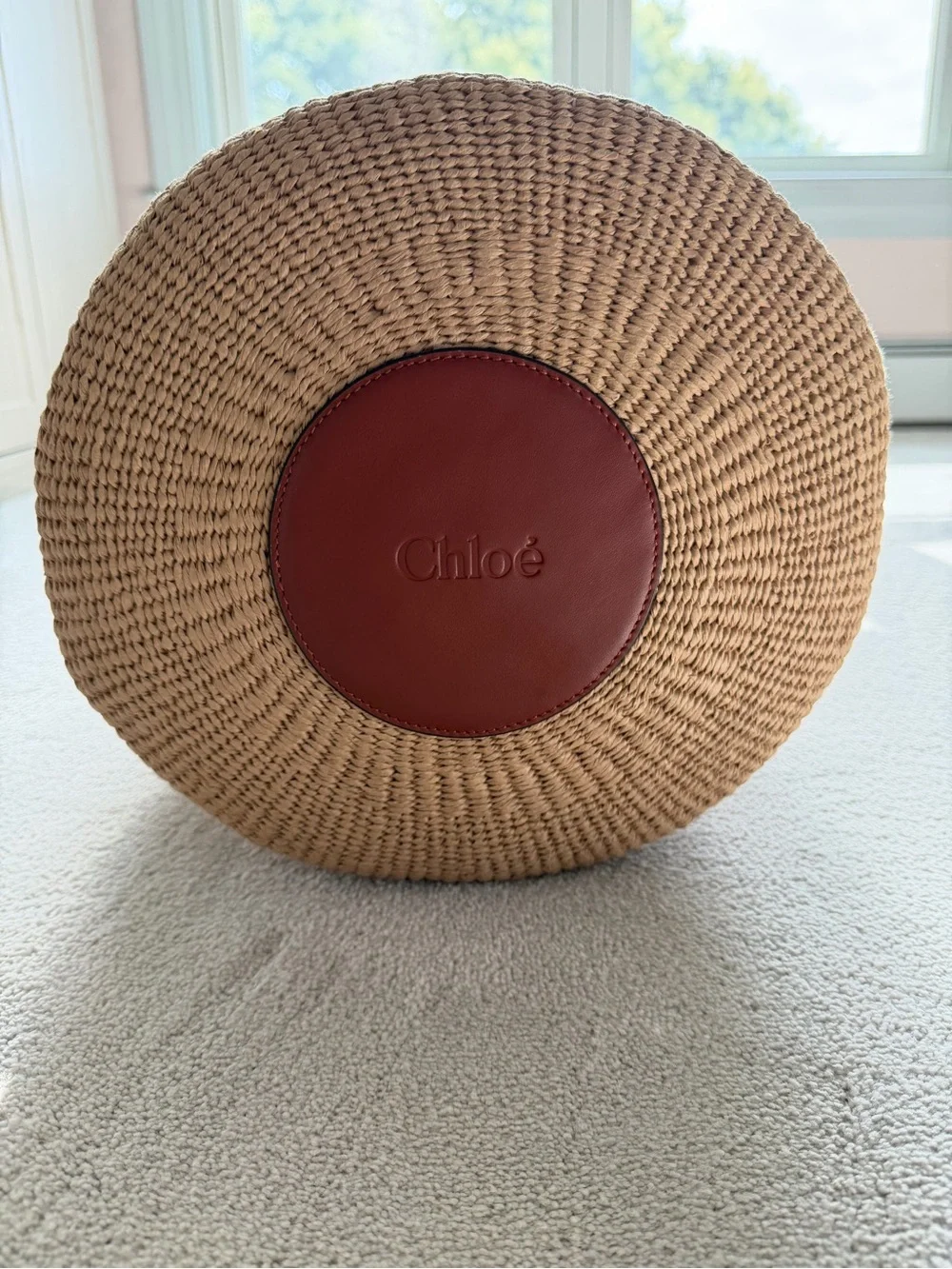 Chloé Horse Medal Large Handwoven Basket Tote – Brand New